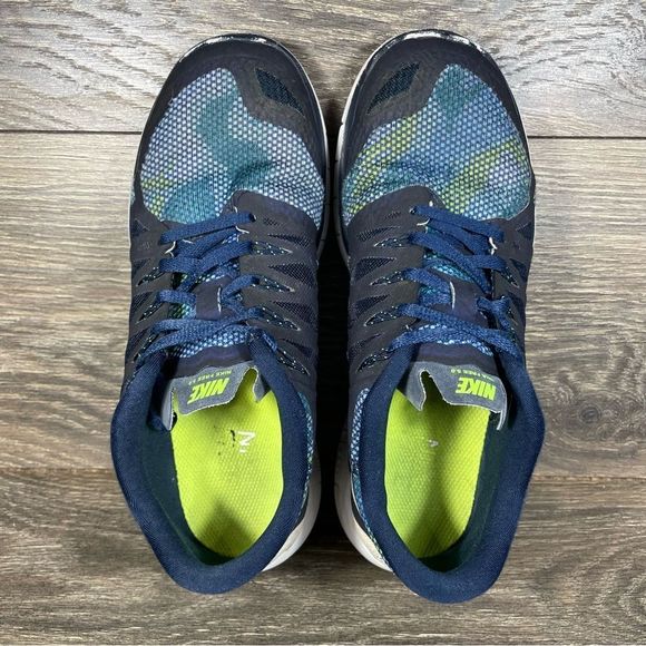 Nike Women's Size 7 Free 5.0 'Obsidian Silver Flash' Running Shoes - Picture 5 of 8